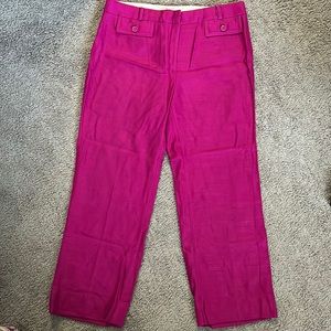 Kate Spade magenta trousers